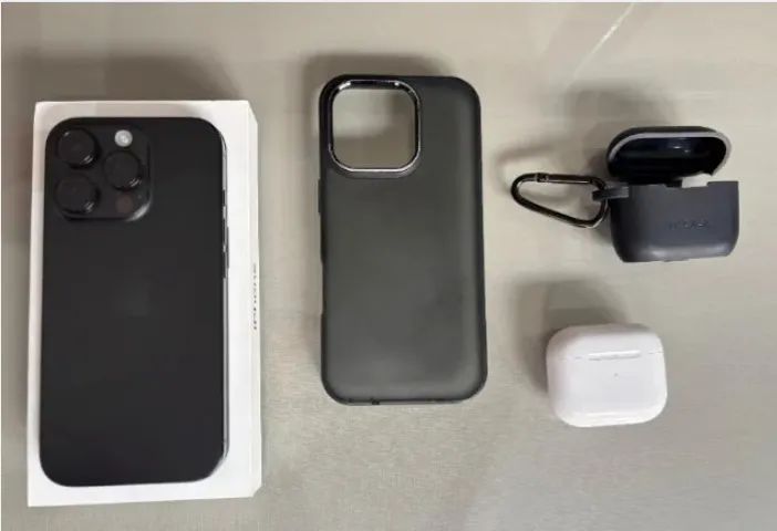 iPhone 16 Pro 512GB e AirPods 3ª Geração