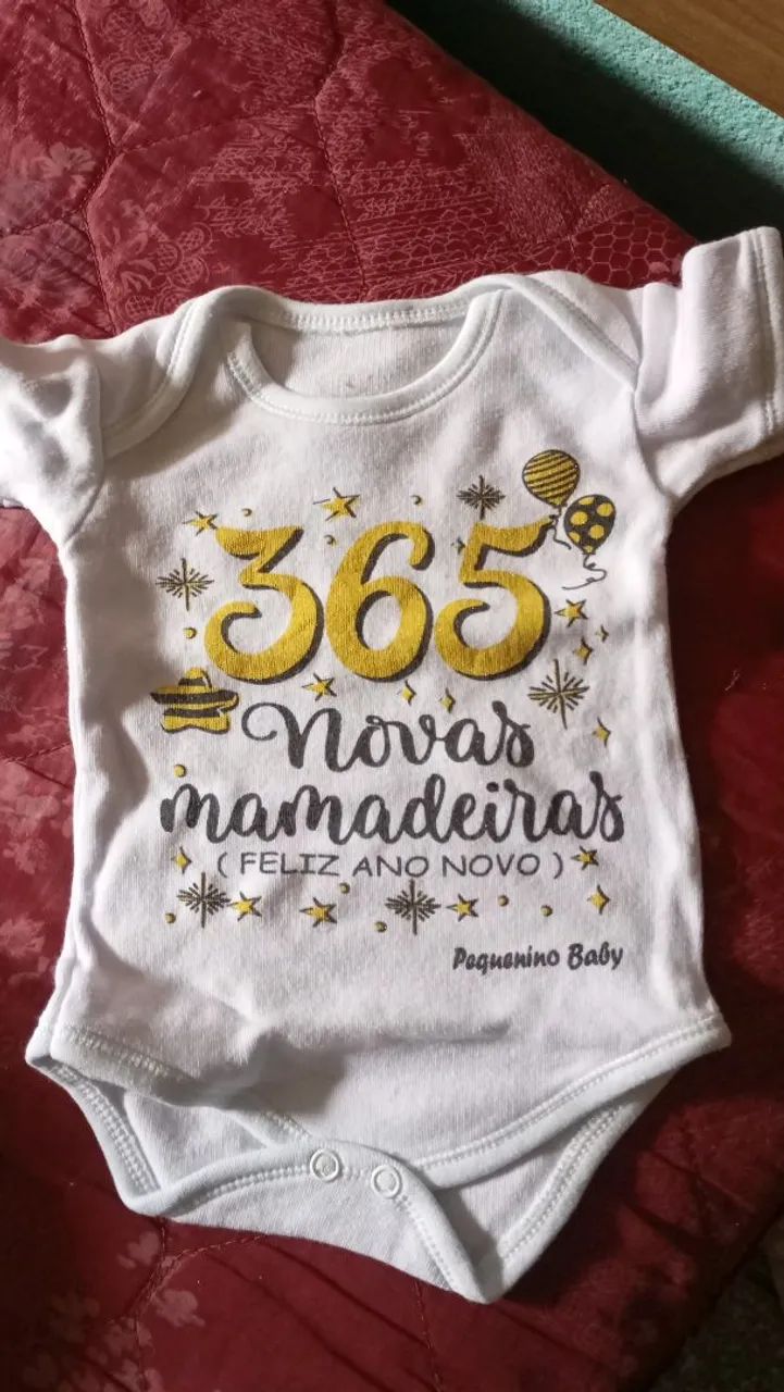 Roupas de bebê usadas 1 vez