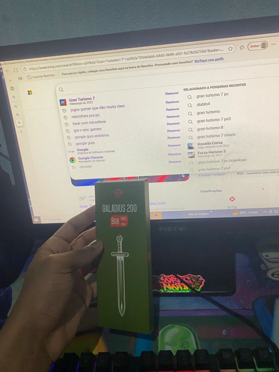 Vendo memória ram 8gbDDR3 - Foto 2