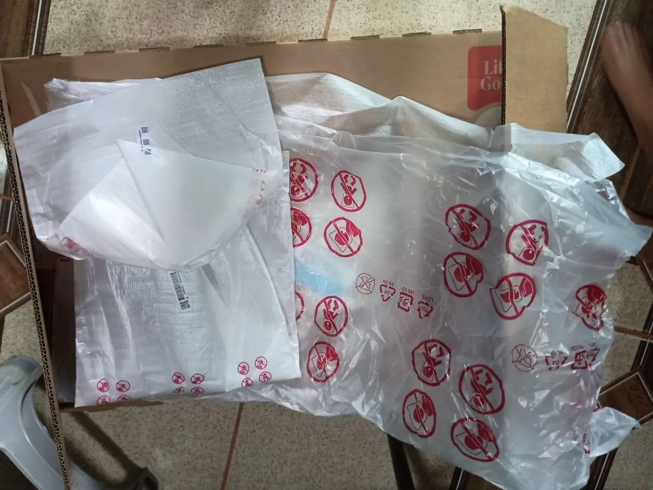 Caixa de papelão de monitor de 27" polegadas  - Foto 4