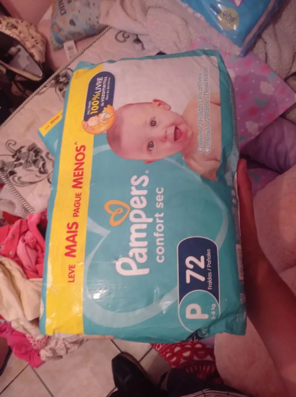 Fralda que sobraram da minha filha preço bom ou pode negociar  - Foto 3