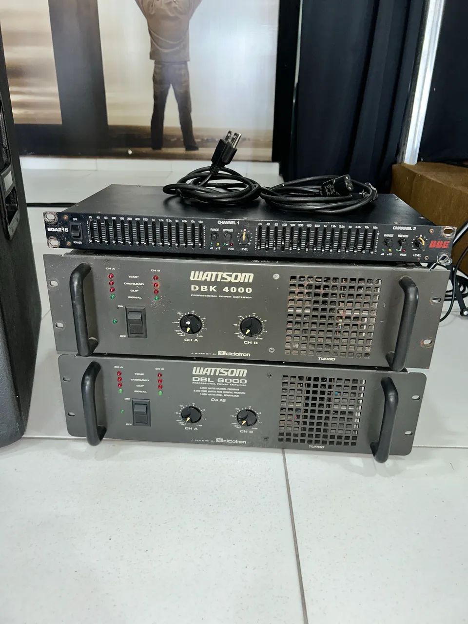 Equipamento de Som Profissional Completo - JBL, Wattsom e DBX - Foto 2