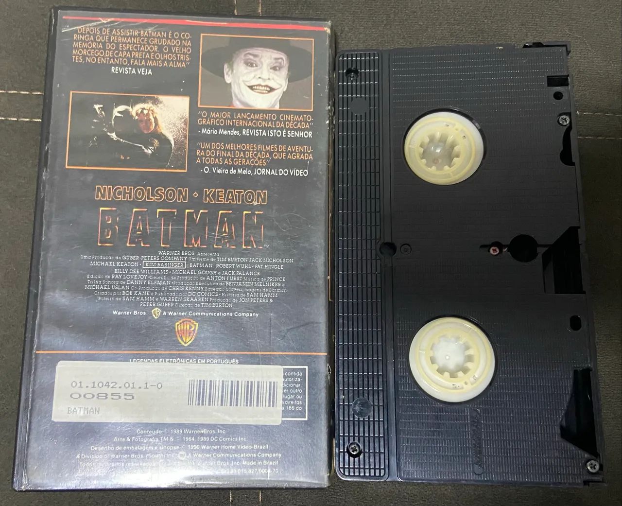 Fita VHS filme Batman  - Foto 3