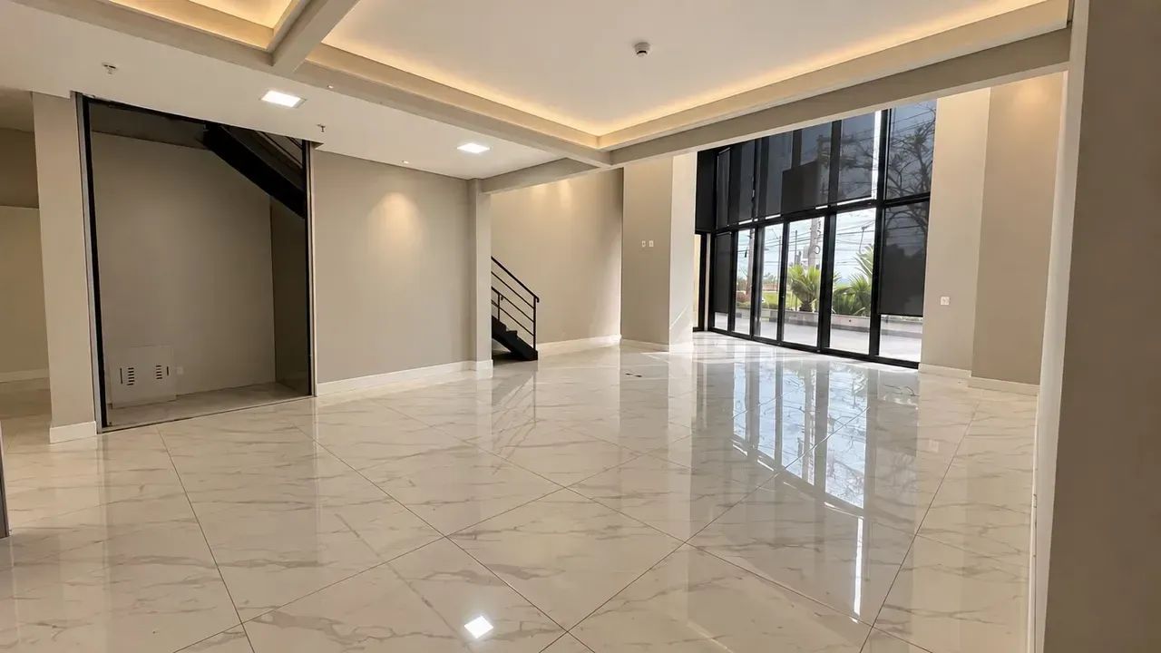 Salão térreo em condomínio 180m² - Jd Aquarius