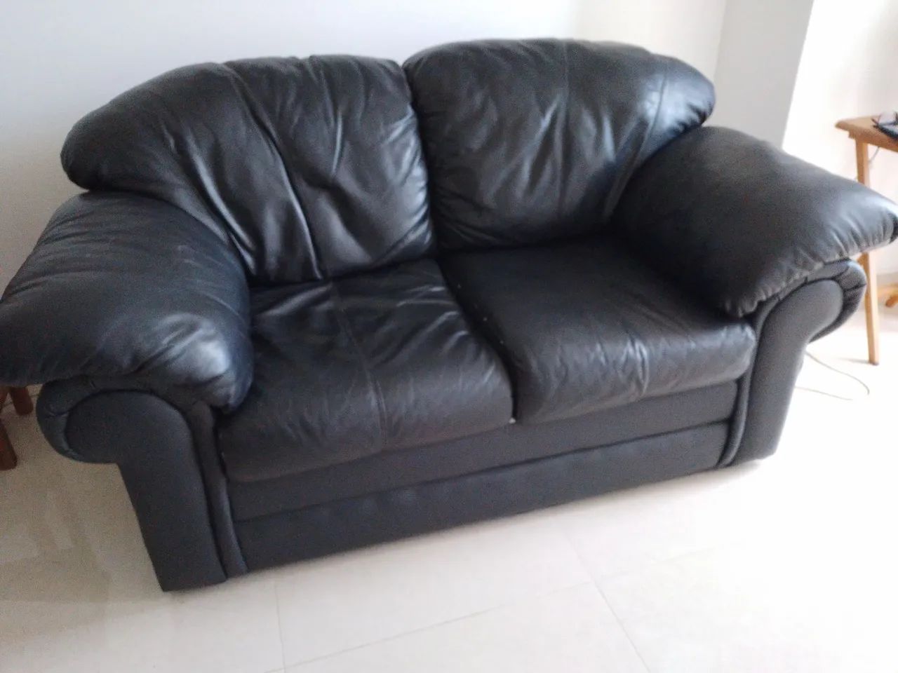 Sofá de couro 