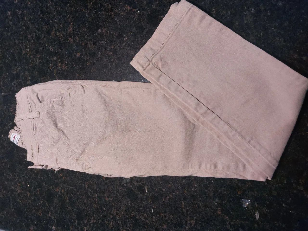 Calça de brim bege - Foto 2