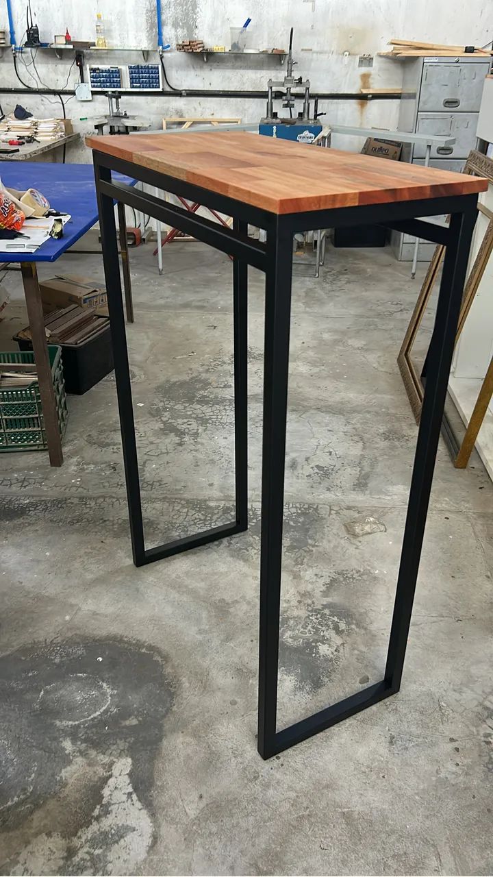 Móveis estilo industrial metalom e madeira - Foto 2