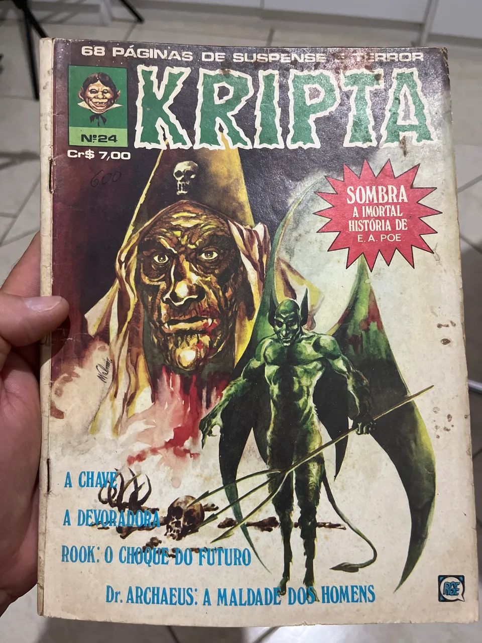 Kripta 24 da Editora RGE