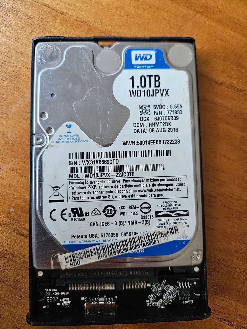 Hd notebook 1t