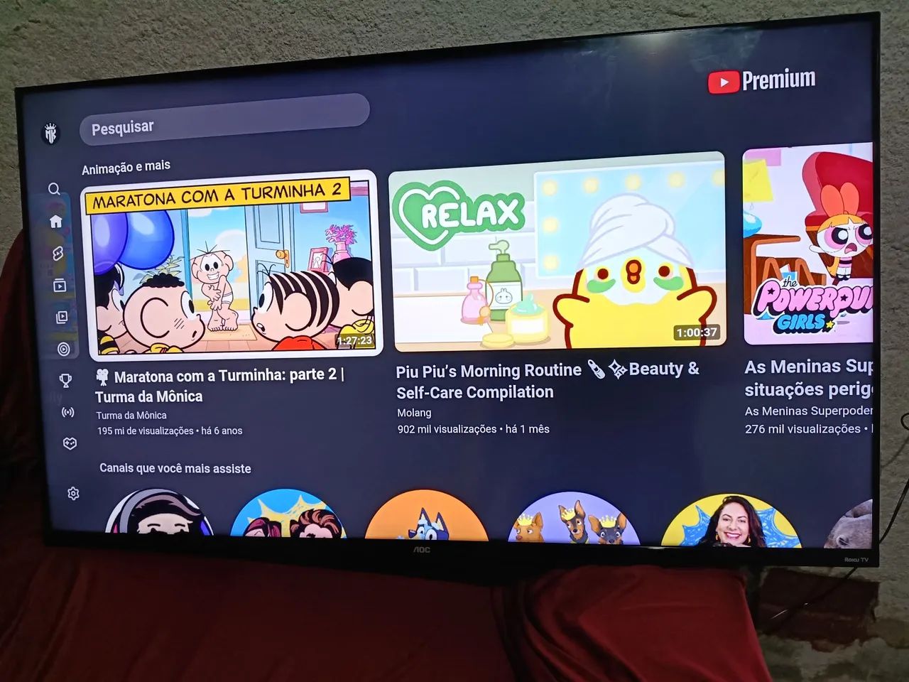 Tv de 50 polegadas Smart 