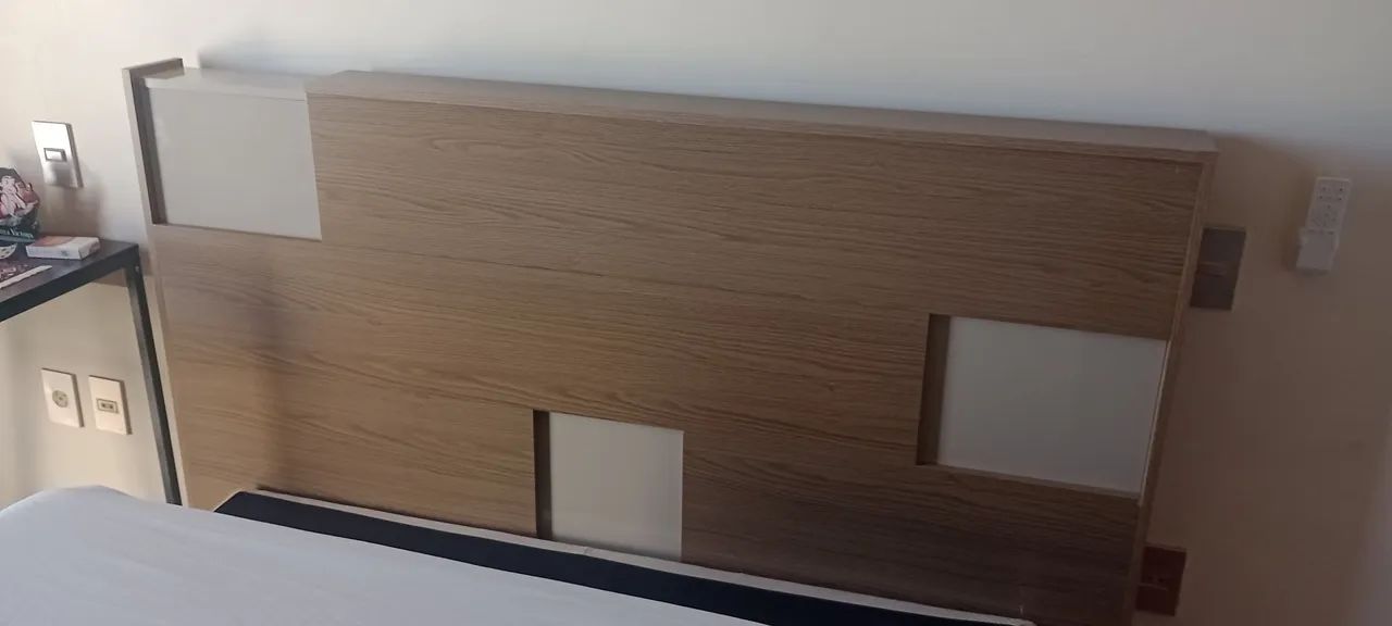 Cabeceira casal madeira para cama box 