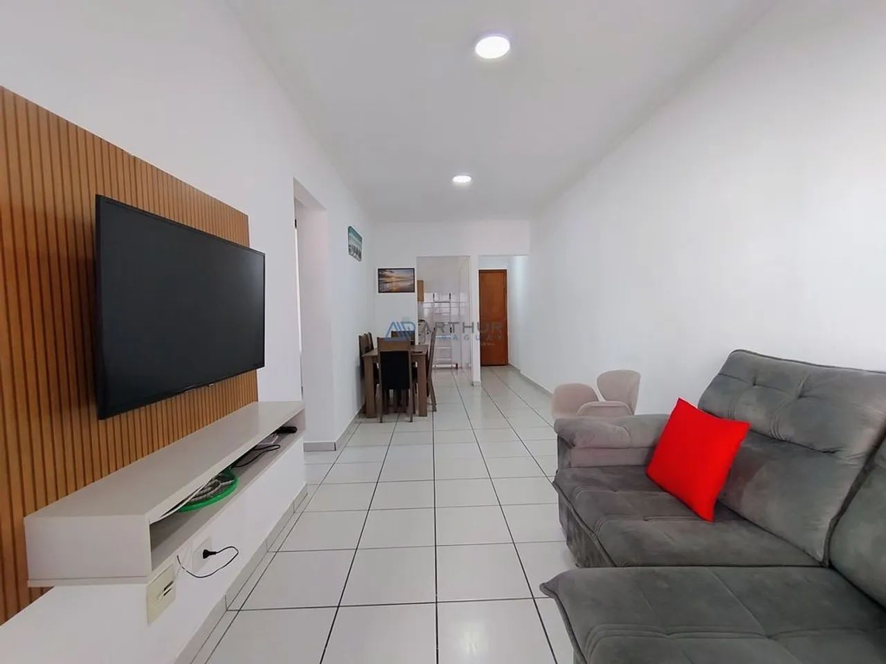 Apartamento para locação em Praia Grande na Aviação com 2 quartos e 73m² - Foto 3