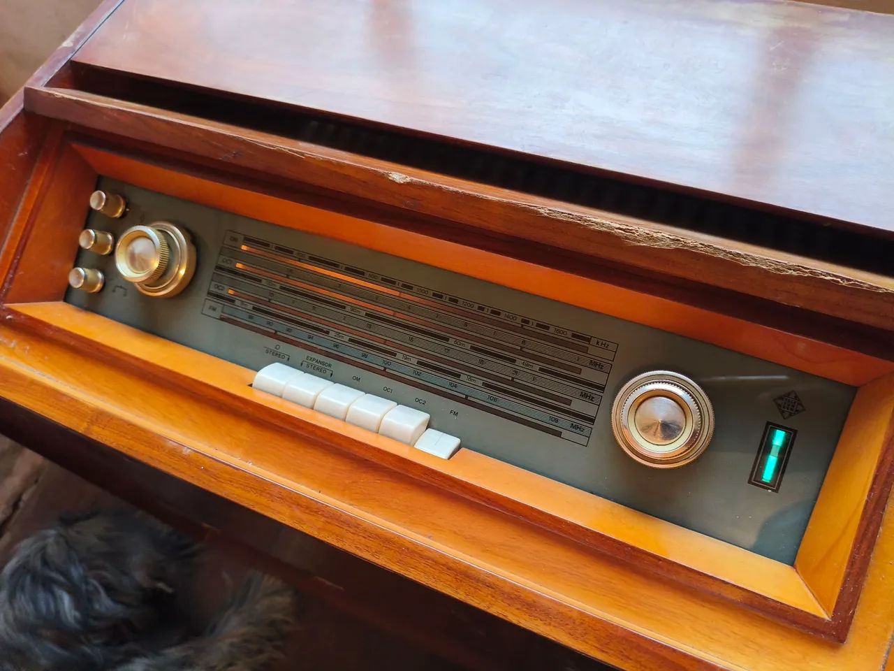 Rádio Vitrola Telefunken Melodia III - Funcionando - Foto 4