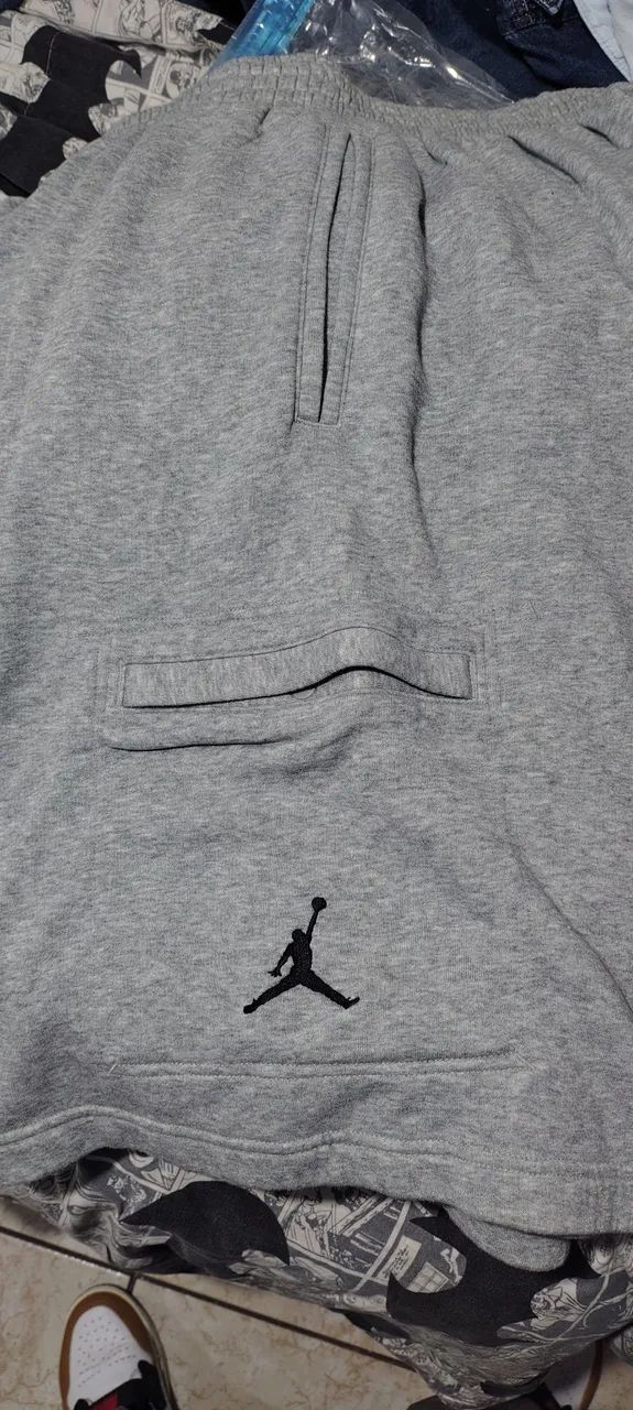 Bermuda Air Jordan cargo moletom  - Foto 4