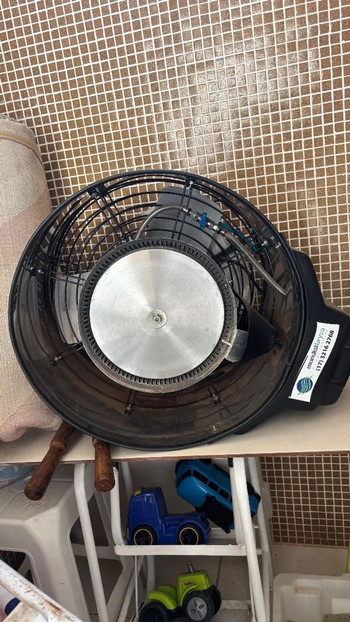 Climatizador com nebulização de agua