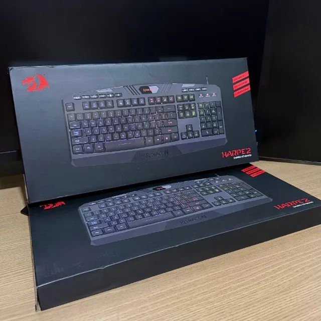 Teclado Redragon Harpe 2 V2 (Novo) - Foto 5