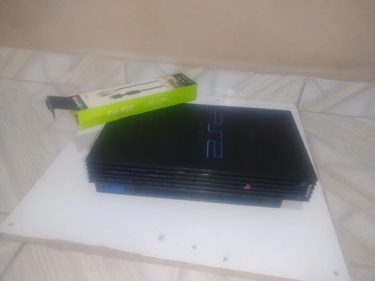Play 2 fat não funciona com cabo AV