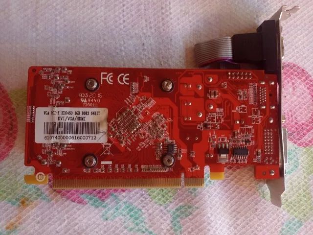 Placa de video Amd Hd6450 1gb - Foto 2