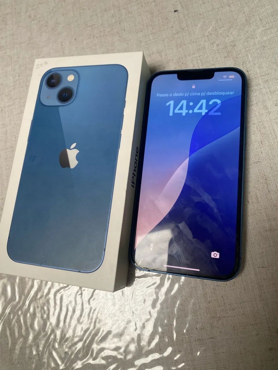 iPhone 13 de 256gb todo original - Celulares e Smartphones