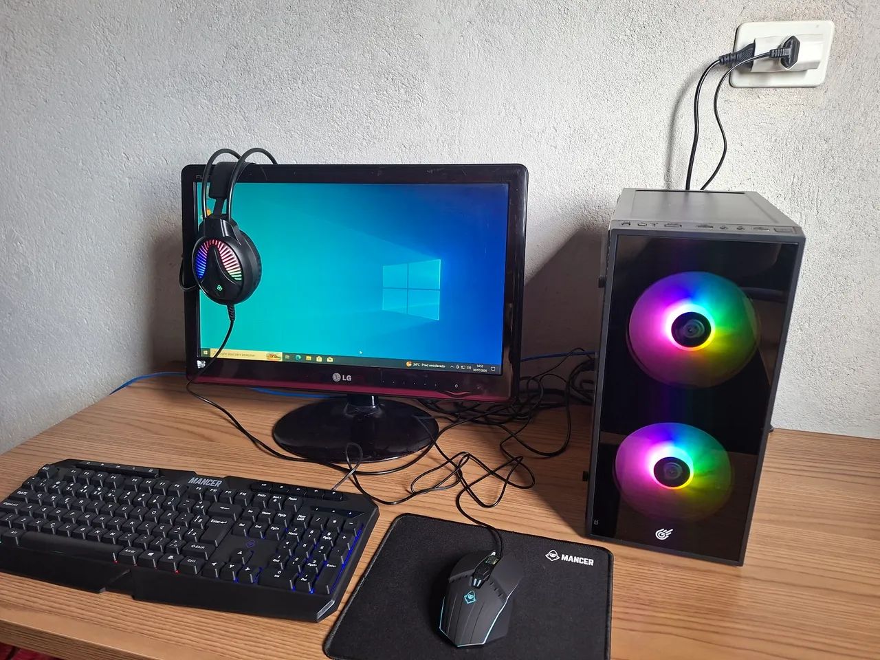Pc completo intel i5 + 16GB RAM + 500GB 