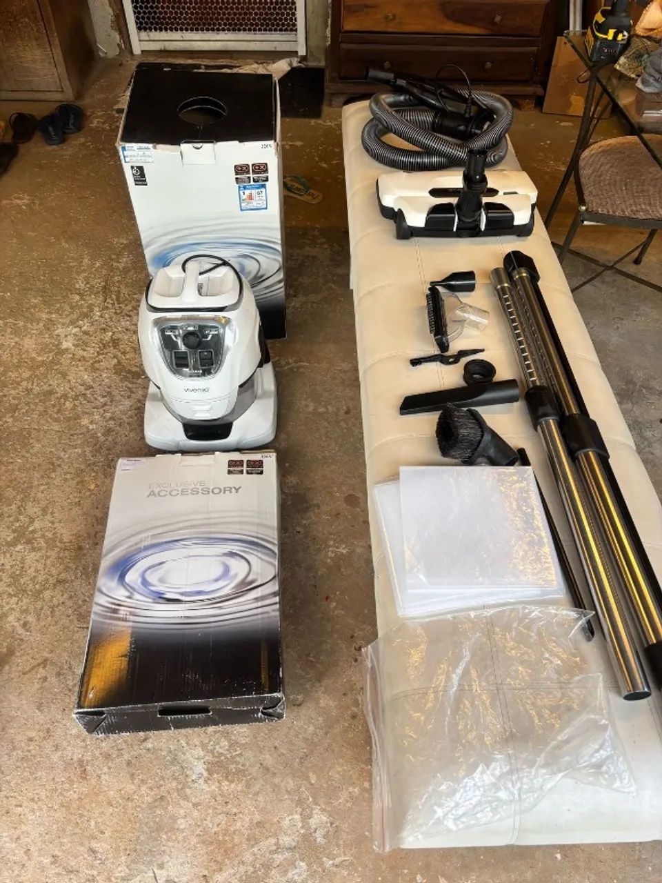 Desacarisadora, Aspirador, Extratora e Purificador Vivenso Smartcleaner - Como Novo! - Foto 4