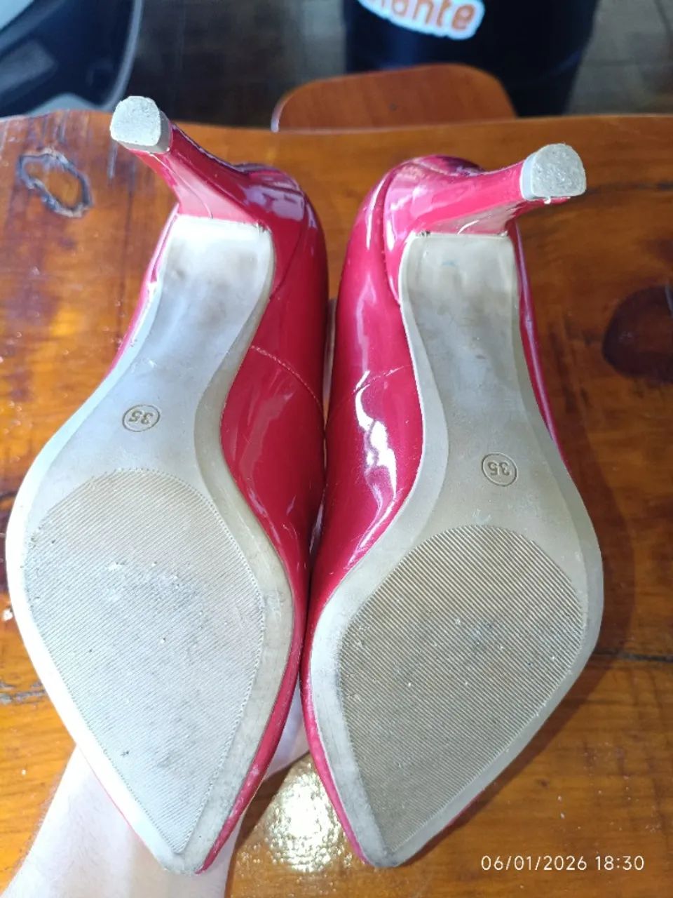 Scarpin Vermelho  - Foto 4