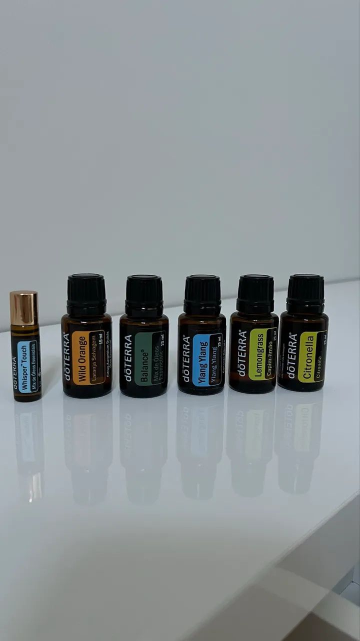 Óleos essenciais doTerra