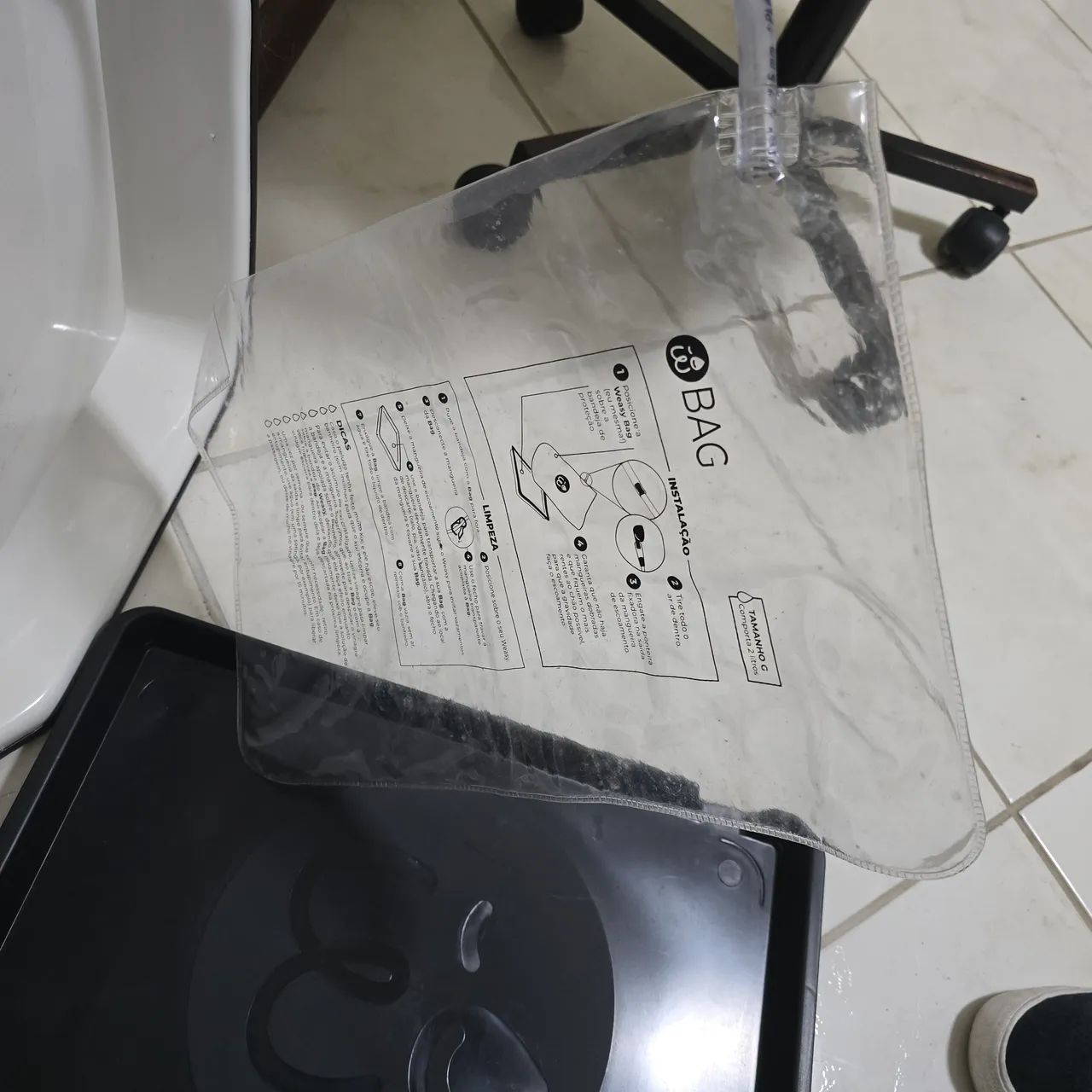 Weasy cão pequeno banheiro inteligente PET - Foto 4