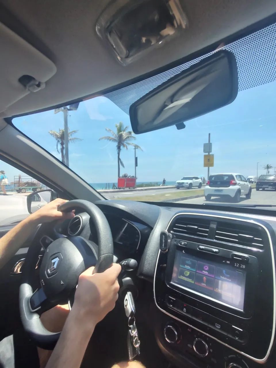 MULTIMÍDIA KWID ORIGINAL + MOLDURA - Foto 2