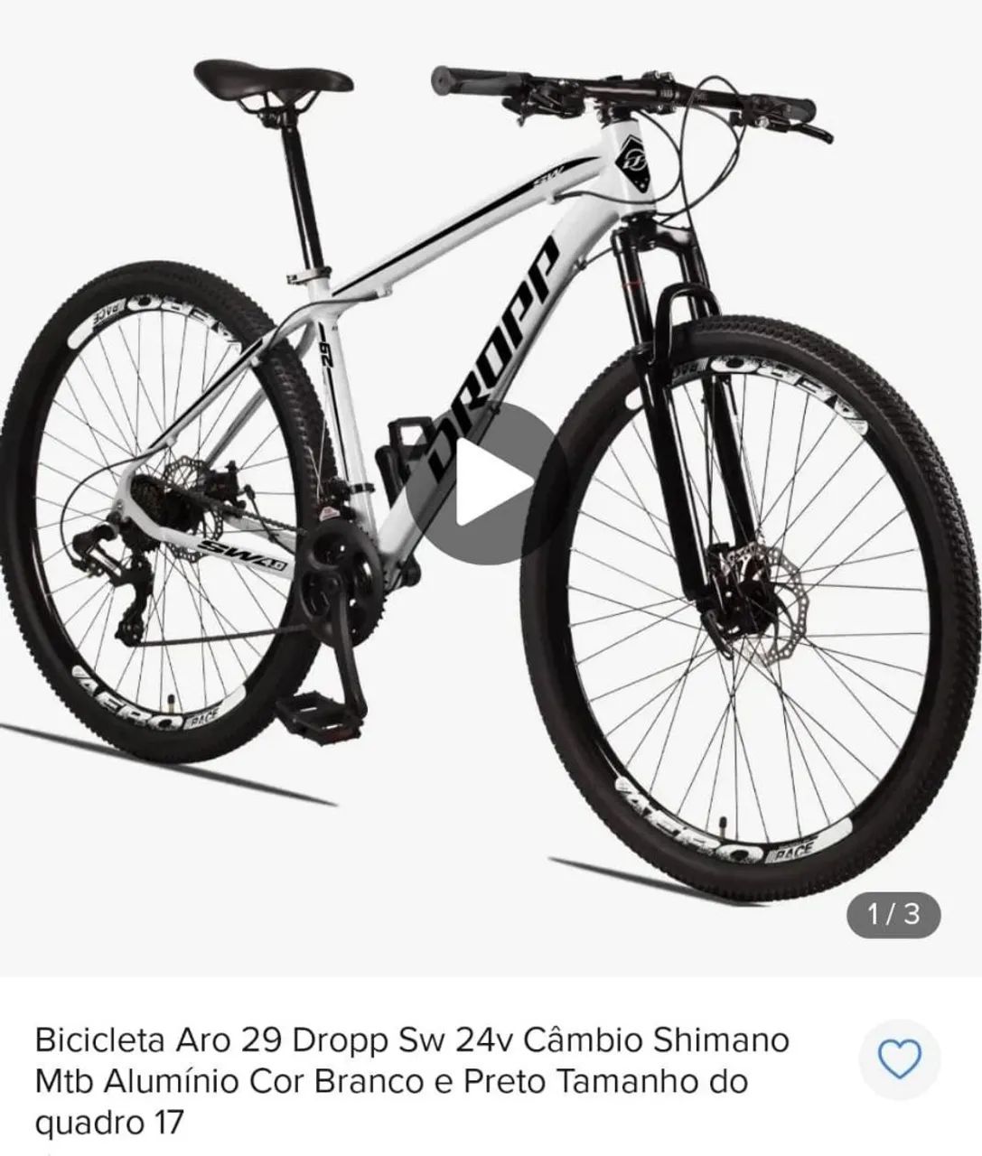 Bicicleta aro 29 nova 