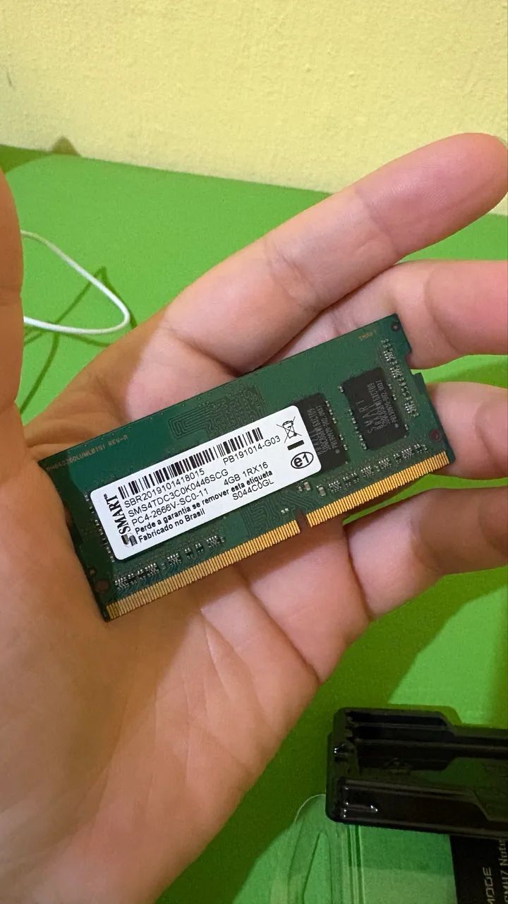 Memória ram P/ notebook 4gb 2666mhz - Foto 2