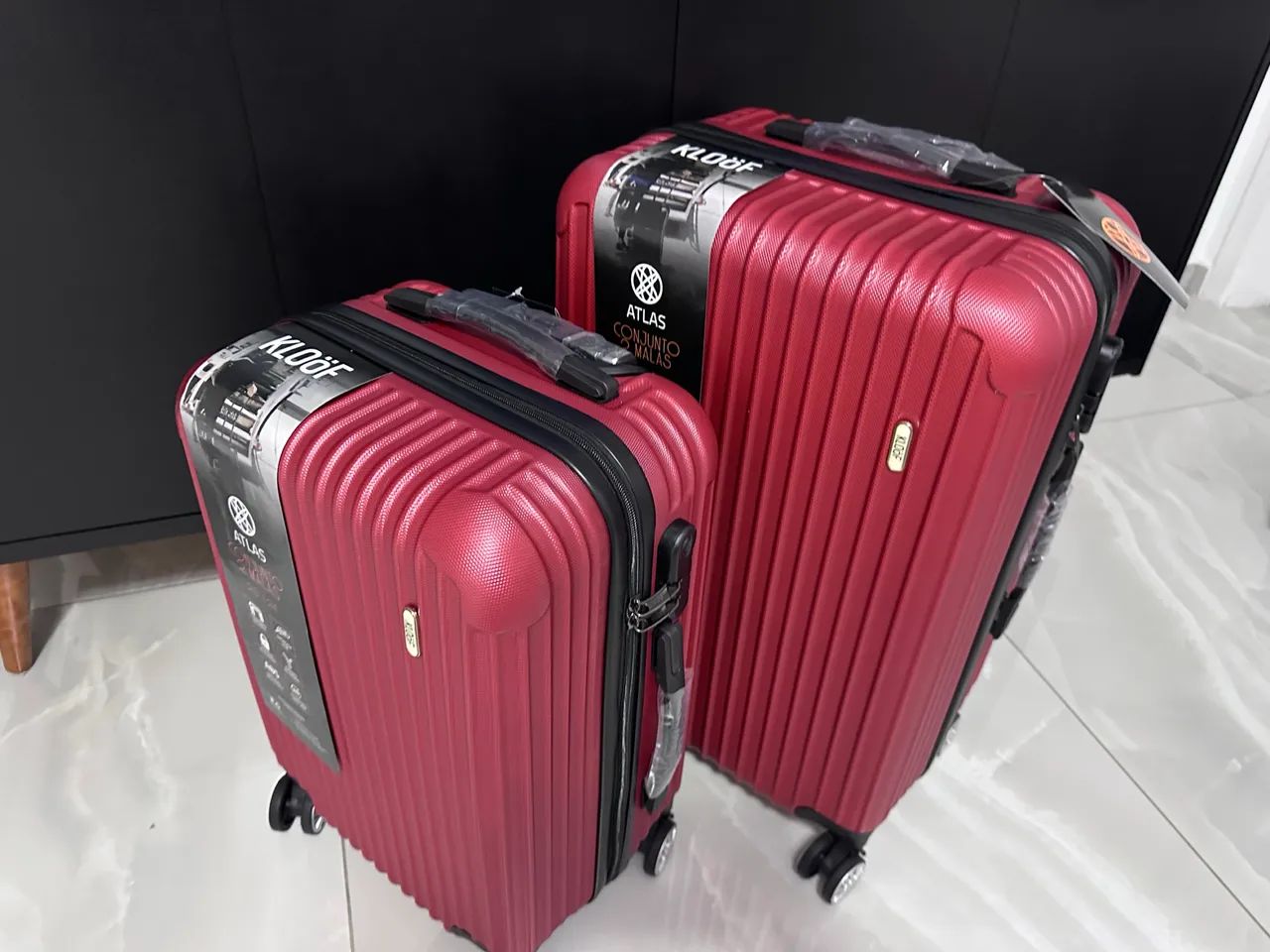 Malas de viagem em abs P e M  - Foto 2