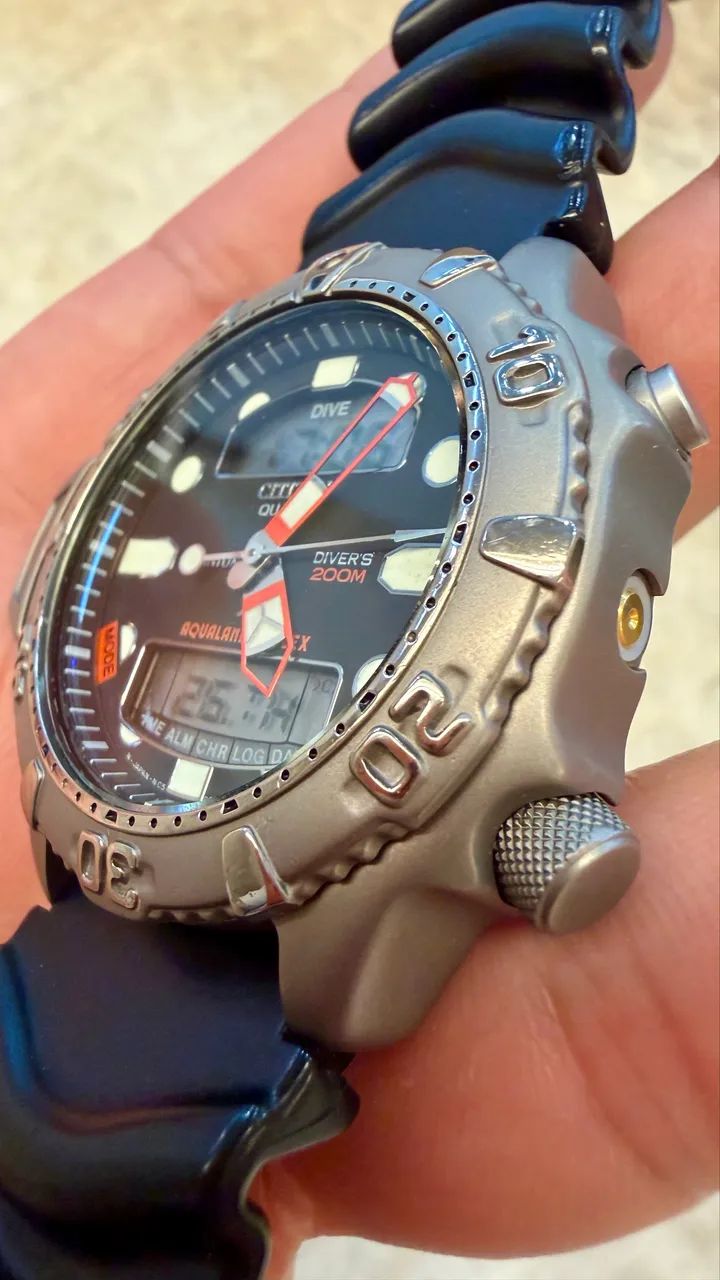 Relógio Citizen Aqualand C506 Titanium  - Foto 3