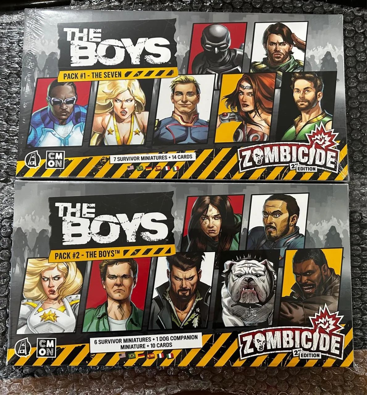 CADENHEAD’S ENIGMA　2本セット【新品未開封】 Zombicide The Boys Pack 1 e 2 lacrados em português - Peças e