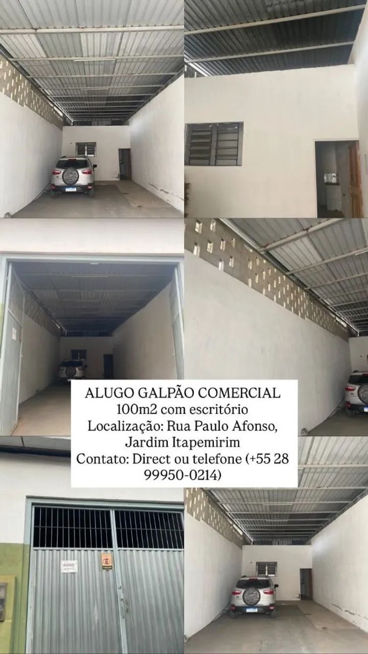 GALPÃO COMERCIAL 100M2
