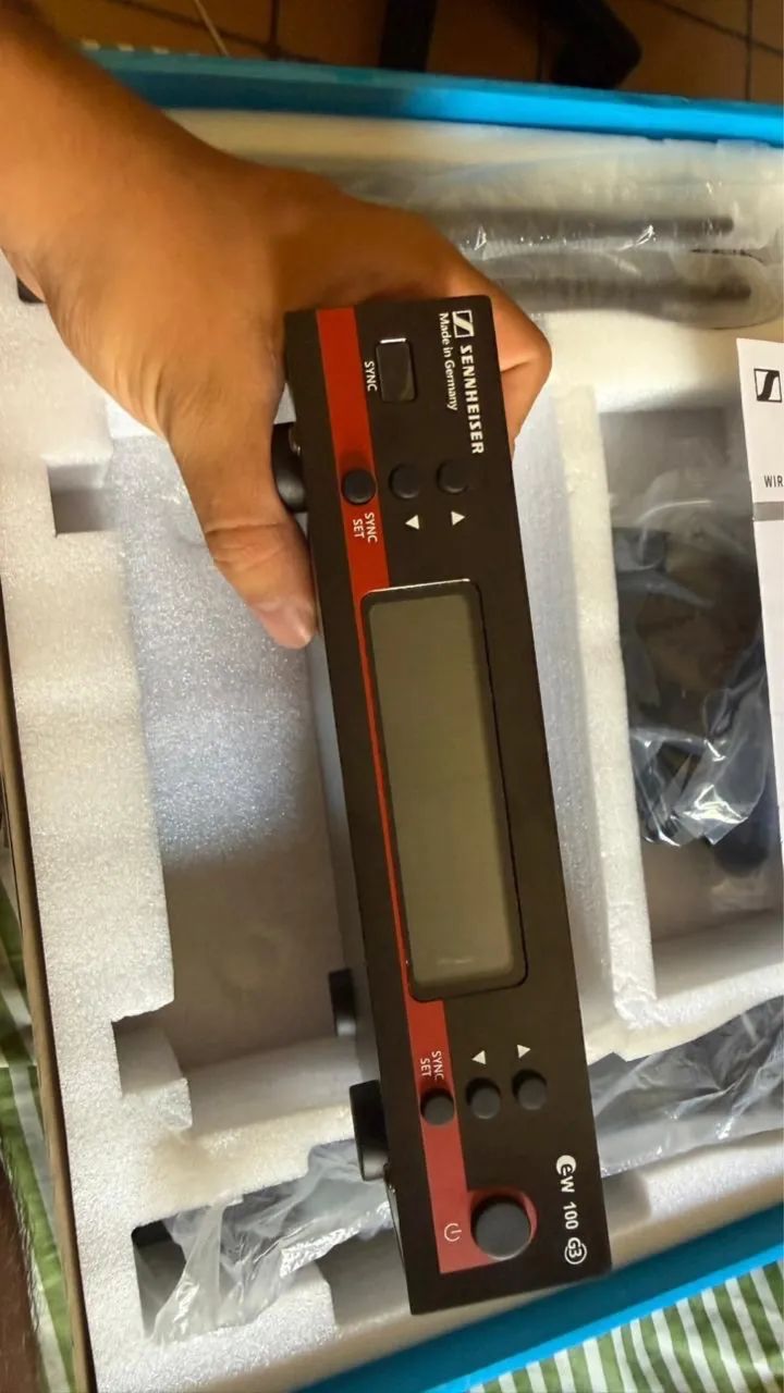 Microfone Sennheiser  Duplo ew100 G3 - Foto 3