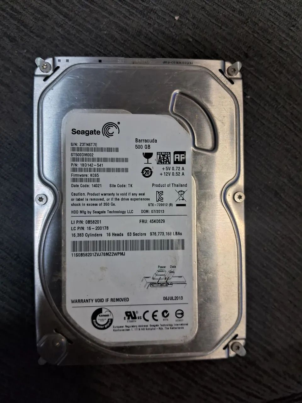 HD Seagate 500 gb - Foto 2