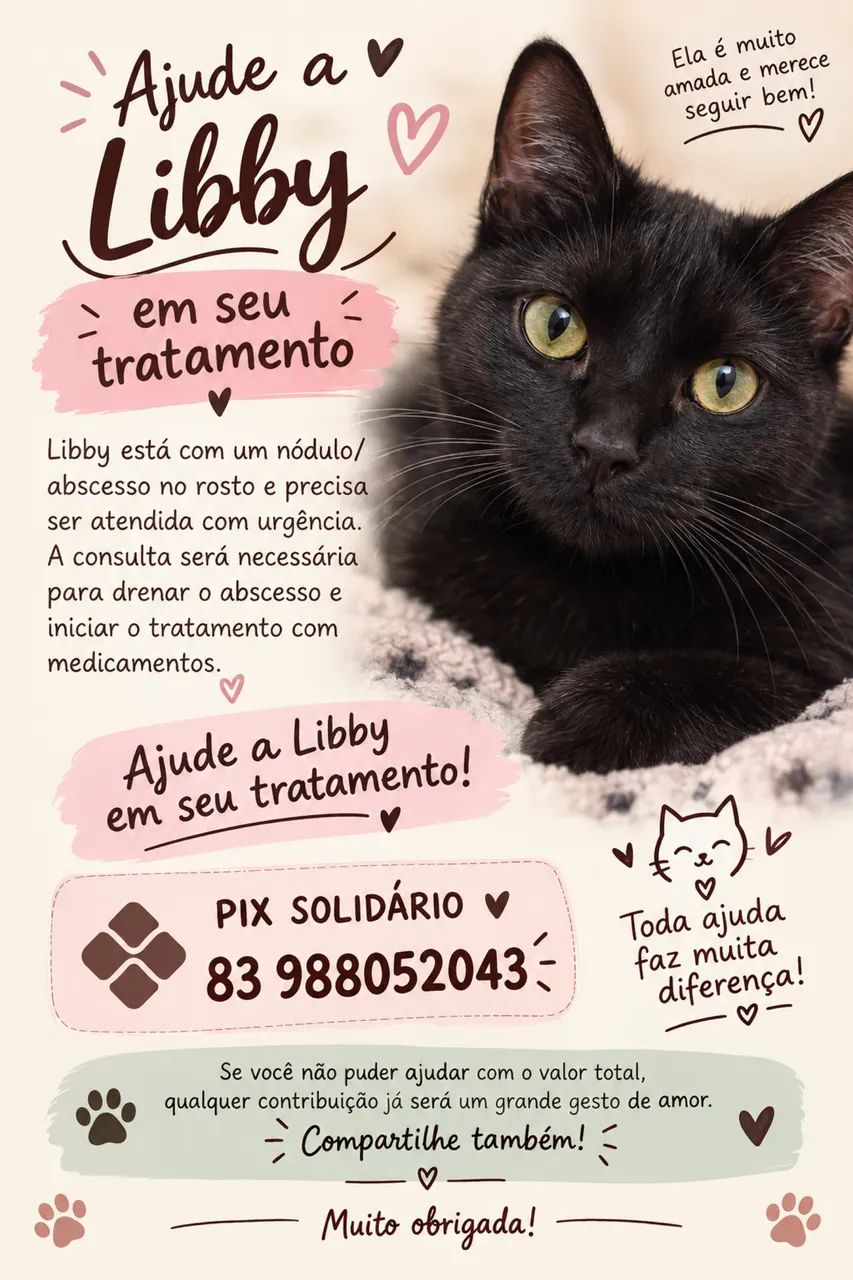 Gatinha precisa de ajuda 