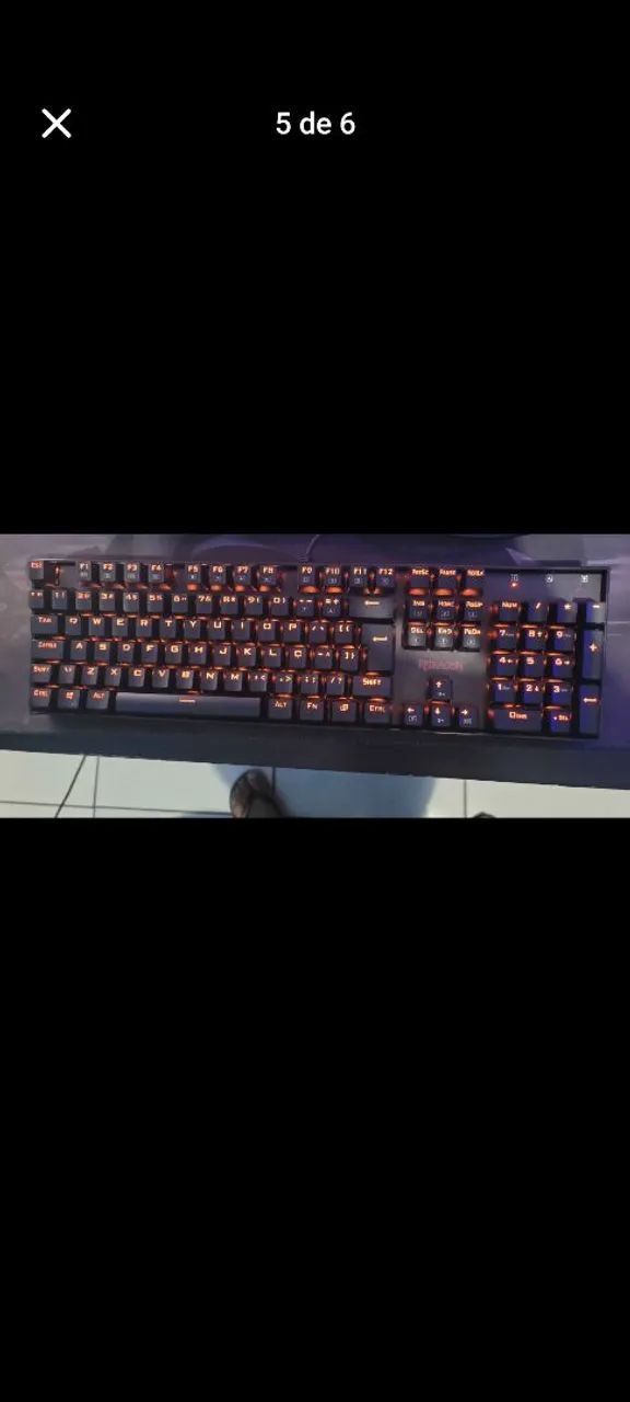 Teclado Mitra RGB Redragon - Foto 2