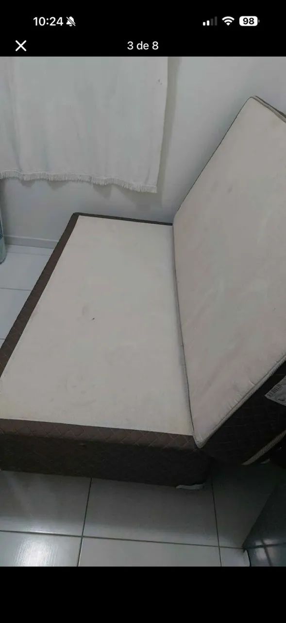 CAMA BOX DE SOLTEIRO - Foto 3