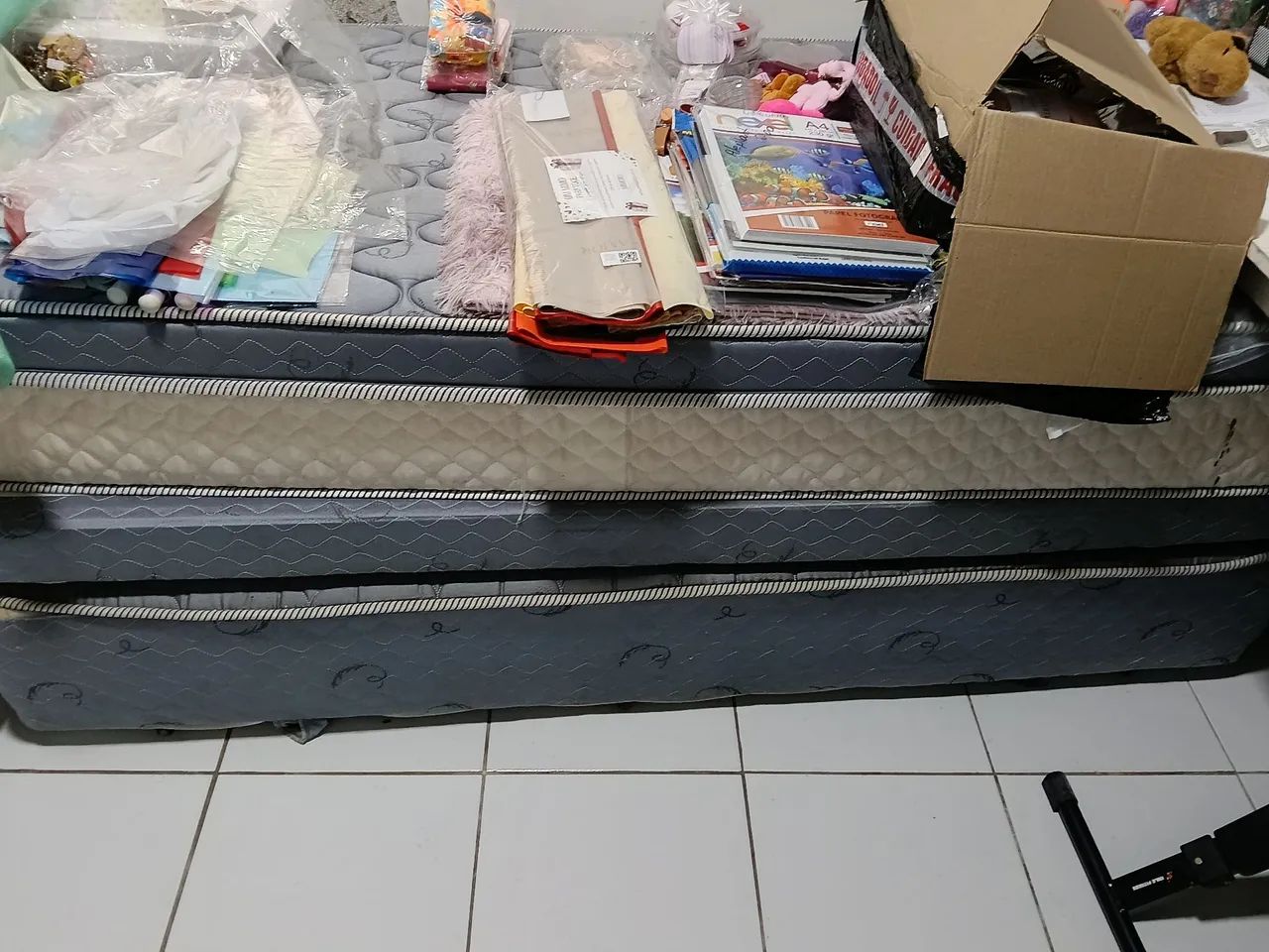Vendo bicama solteiro usado