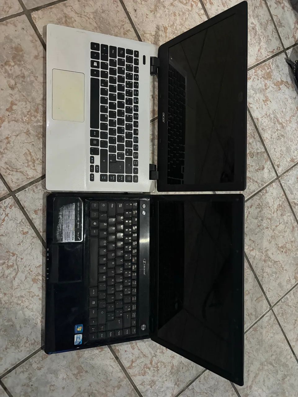 Notebooks para retirar peças 