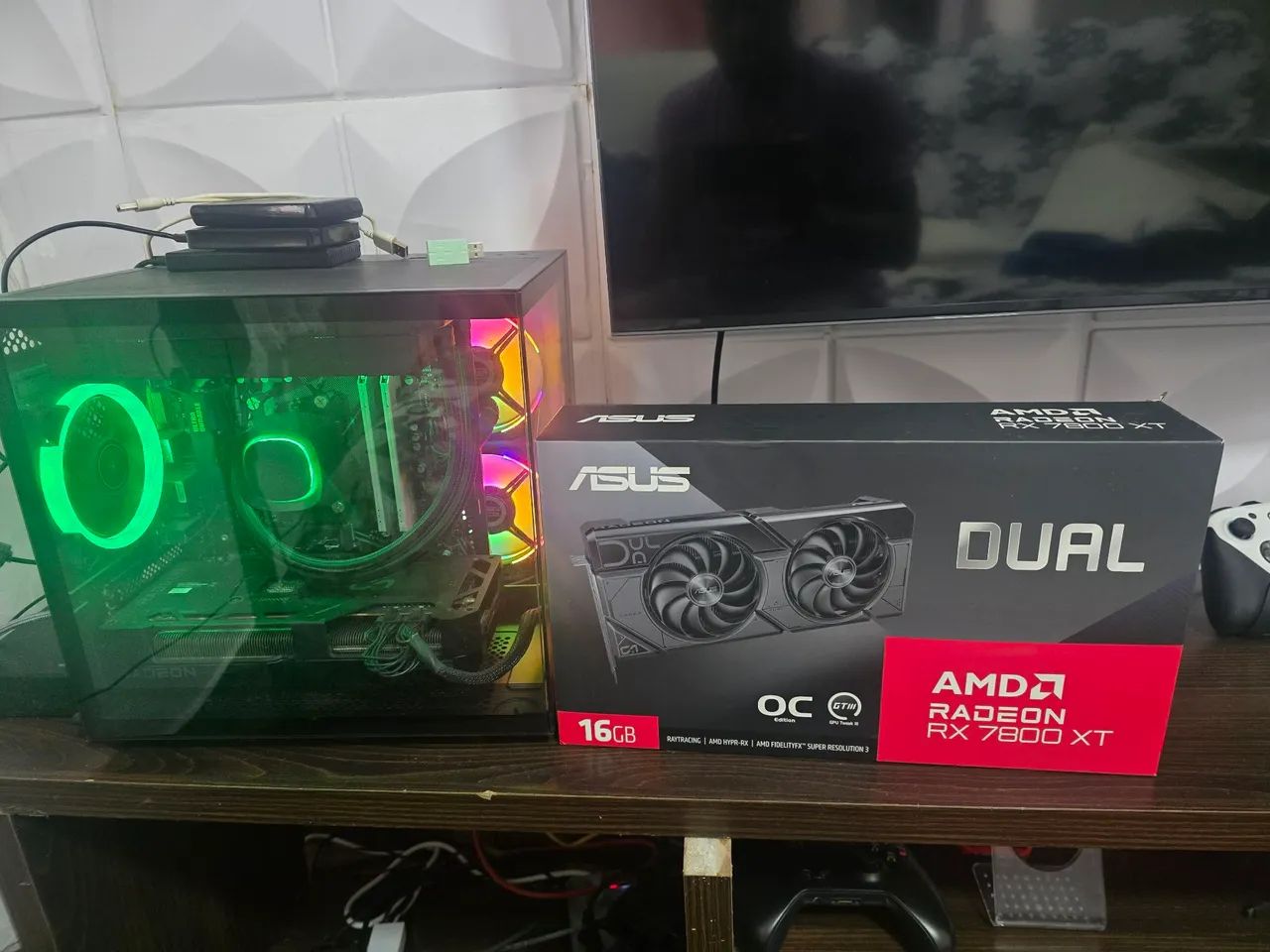 Placa de vídeo Rx 7800xt  - Foto 4