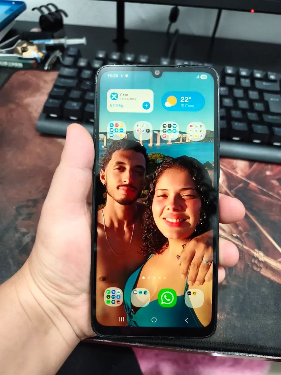 Vendo celular Samsung A05 em bom estado 