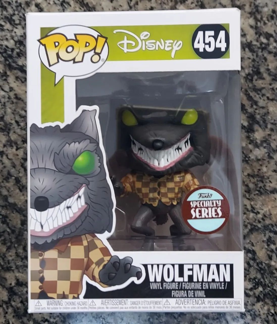 Funko Pop! Wolfman 454 - Nightmare before christmas - estranho mundo de jack