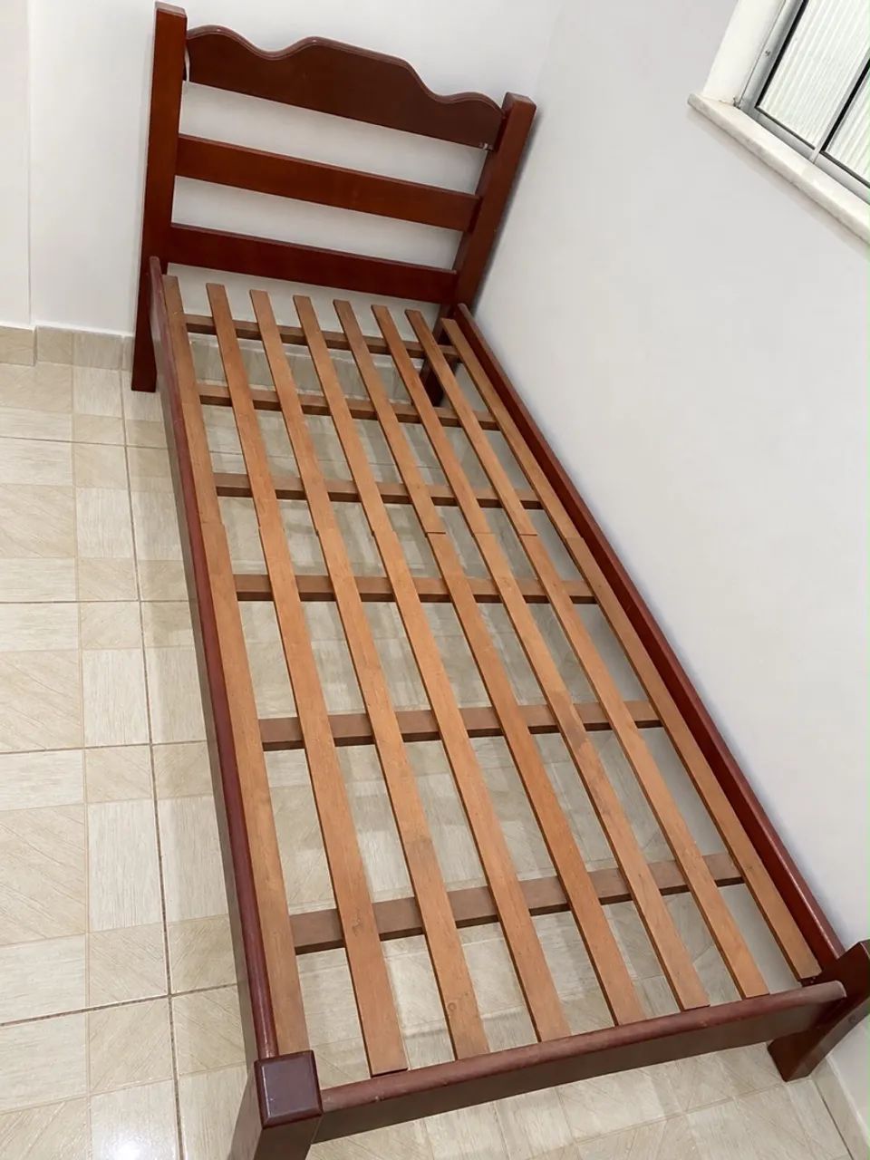 Cama de Solteiro de Madeira  - Foto 3
