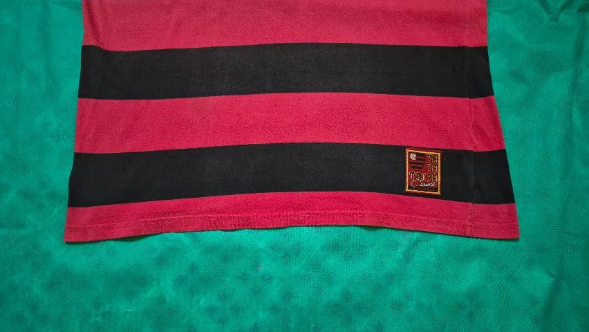 Camisa Flamengo Braziline Fla Tri Zico Masculina  - Foto 4