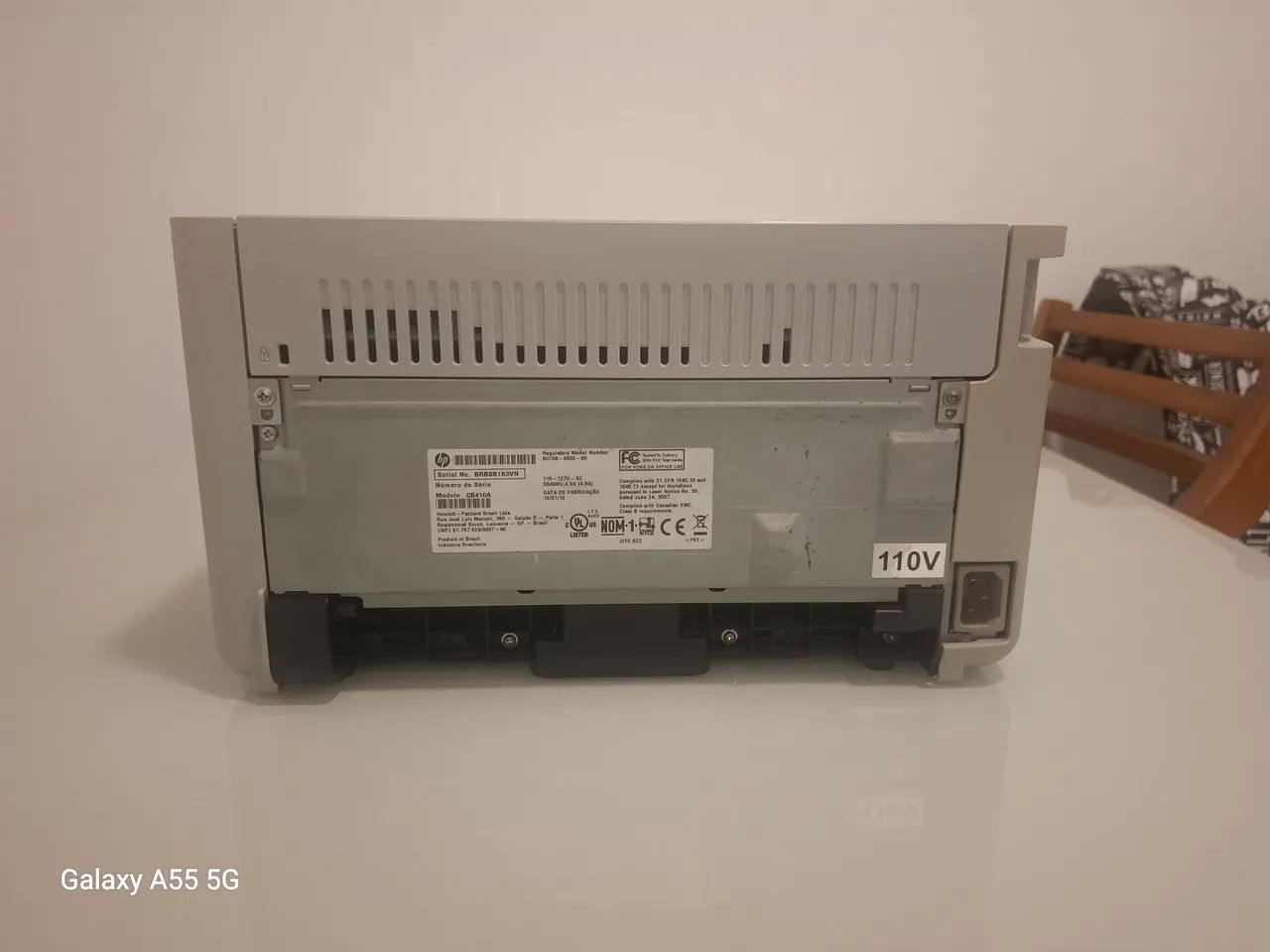Impressora HP Laser Jet P1005  - Foto 5