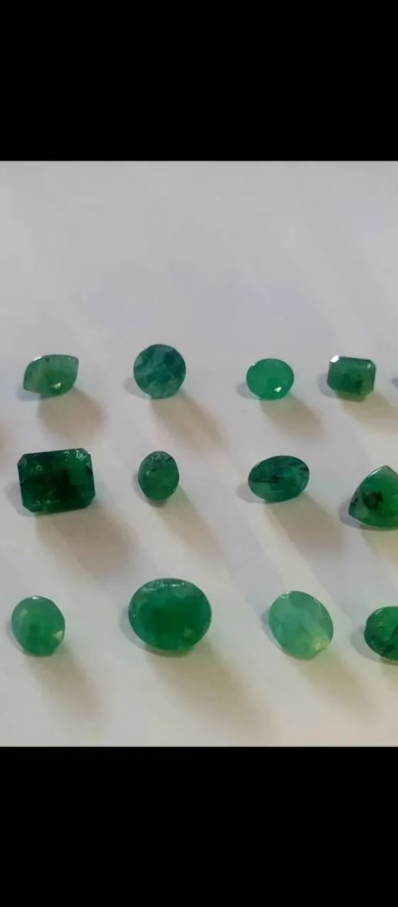  Pedras de Esmeraldas verdadeiras
