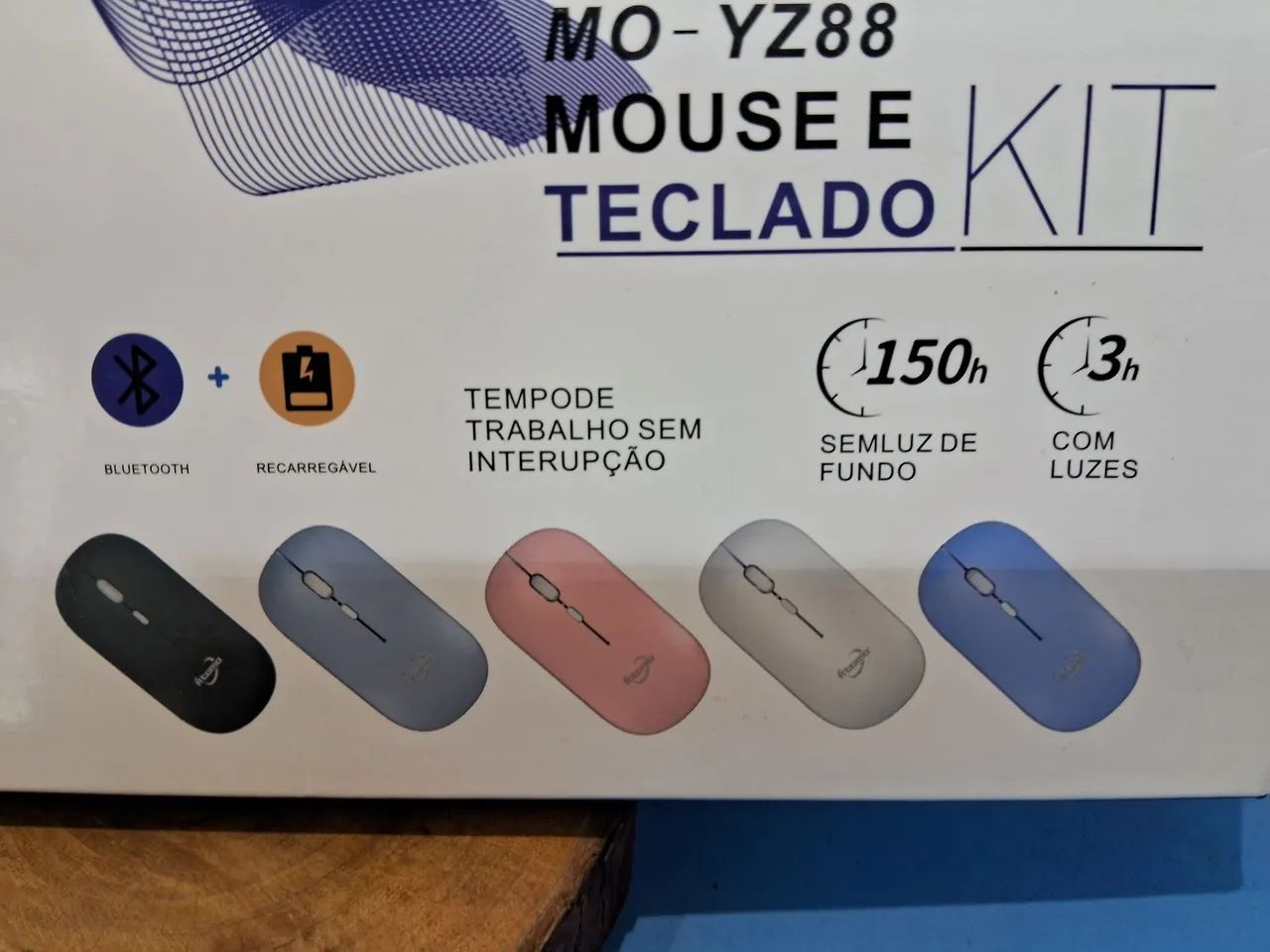 Kit Teclado e Mouse Átomo MOYZ88 - Foto 3